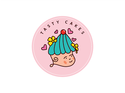 Tasty Cakes Logo branding graphic design illustration logo tasty cakes logo