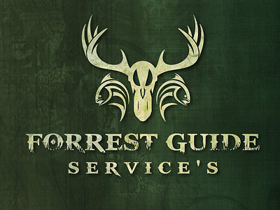 Forest Guide Service's logo branding business commercial logo design icon illustration logo logo design vector