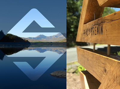 Branding The National Outdoor Centre Plas y Brenin branding design graphic design