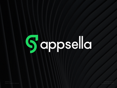 appsella Brand Identity Design 2022 app appicon brand identity branding design graphic design green logo logodesign visual identity