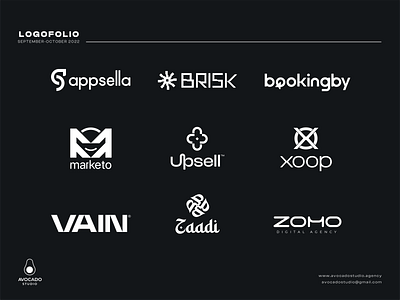 Logofolio Sep-Oct 2022 2022 app appicon branding design graphic design logo logofolio vector