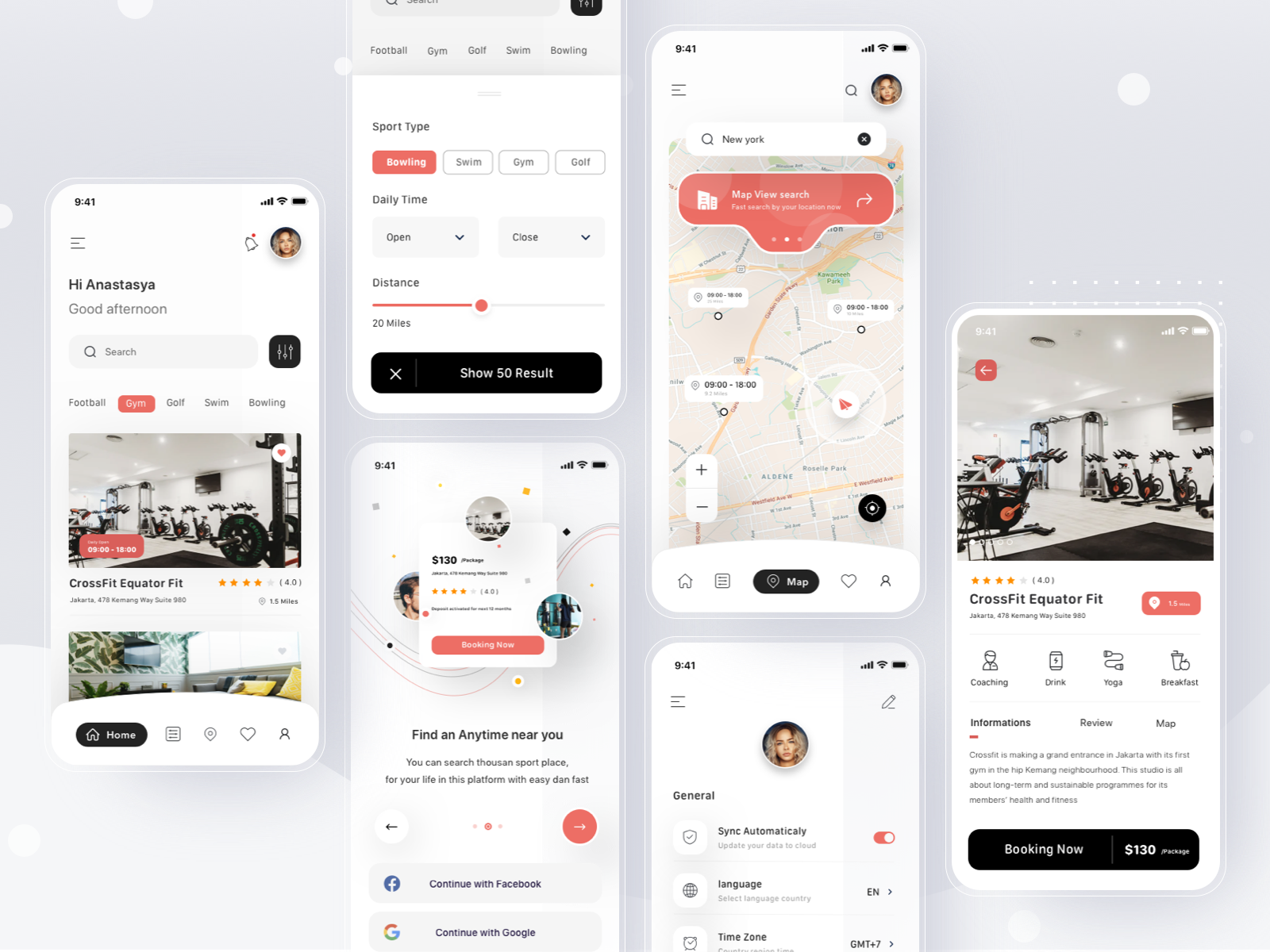 Sport Place Finder App by Sulton handaya for Pelorous on Dribbble