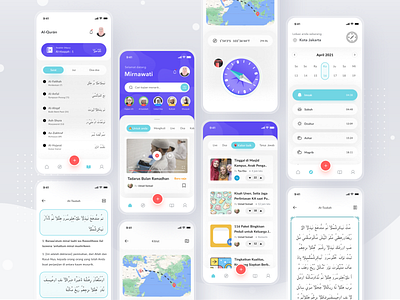 Islamic App Designs Themes Templates And Downloadable Graphic Elements On Dribbble