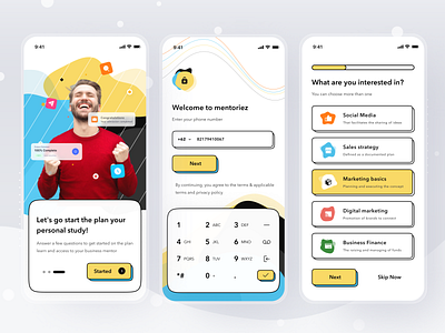 Mentoring Platform App by Sulton handaya for Pelorous Studio on Dribbble