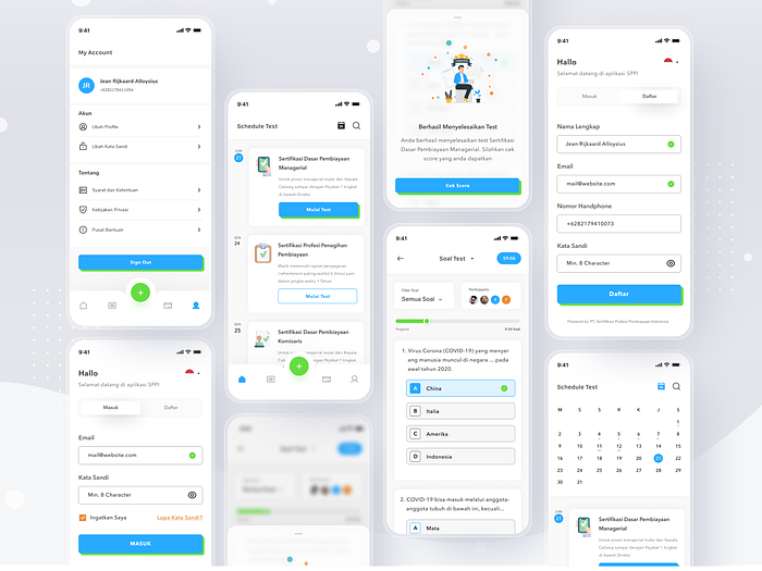 Online assessment platform by Sulton handaya for Pelorous on Dribbble