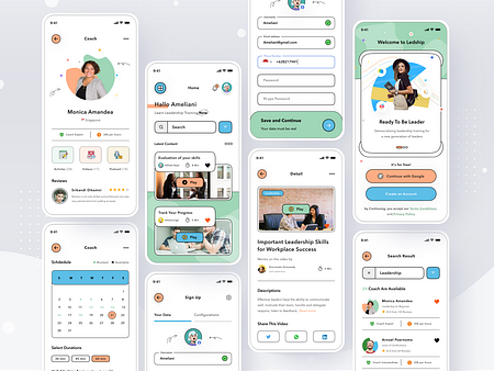 Leadership Learning Apps by Sulton handaya for Pelorous on Dribbble