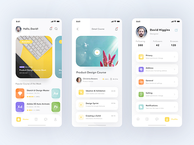 Online Course App by Sulton handaya for Pixelz on Dribbble