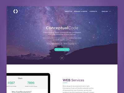 ConceptualCode Website agency mobile ui ux website