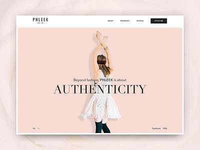 PHLEEK / Fashion website