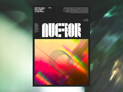 Auctor Poster