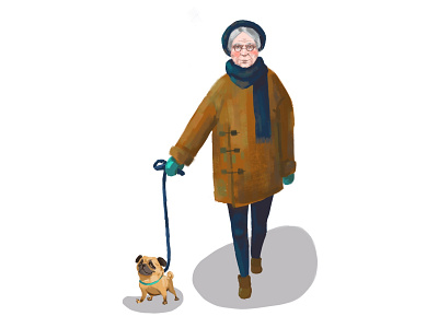 Grandma illustration