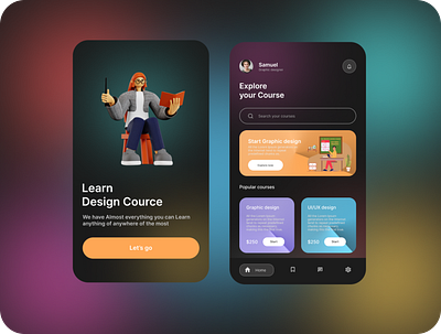 mobile ui design 3d animation app branding design figma graphic graphic design illustration logo motion graphics ui uiux ux vector web