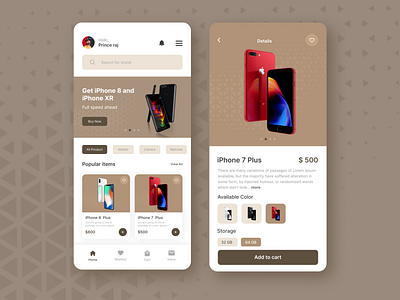 mobile ui design