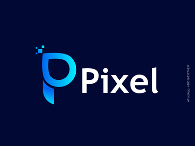 Pixel Logo Design || Modern Logo || brand identity by Saiful on Dribbble