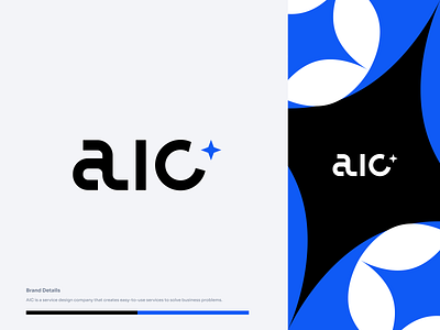 AIC Logo – Redesign Concept for Challenge branding icon identity illustration letter logo logomark minimal typogaphy ui ux web