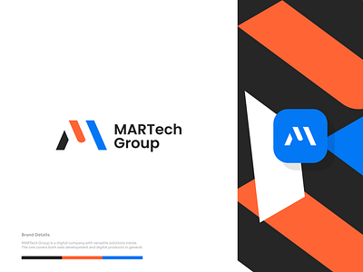 martech logotype branding company logo icon identity illustration letter logo logomark minimal typogaphy ui ux web