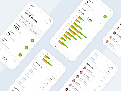 Sales Analytics Dashboard - Mobile Version analytics app business company dashboard design desktop dropship manager marketing mobile orders reports responsive sales staff web