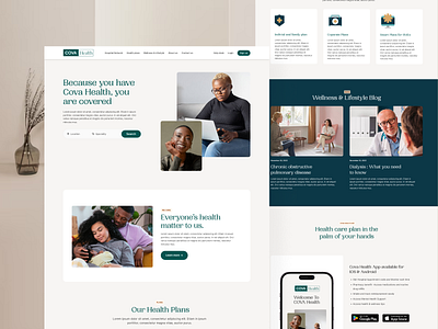 Healthcare Homepage corporate family fitness footer header health healthcare home homepage insurance medical mobile protection responsive review ui ux website