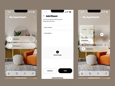 Smart Home App - Add Room