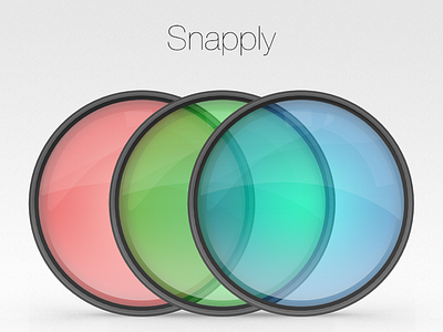 Mobile App Concept Design 3d art app design camera app camera lens emoji filter
