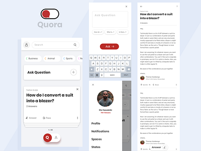 Quora Concept design