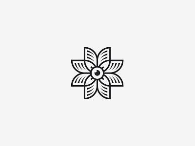 Webflower book flower geometry library logo logo for sale logoforsale mark oculus online webcam