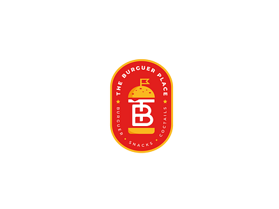The Burguer Place I Logo Design branding branding and identity brandingagency challenge accepted design icon illustrator logodesign logoinspiration minimal typography