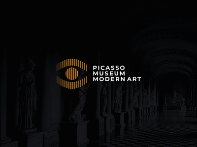 Picasso Museum I Logo Design app branding branding and identity brandingagency design icon illustrator logo design logodesign logomarks typography ui