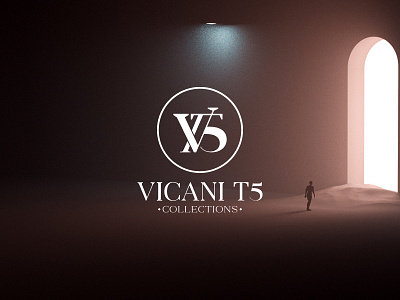 VT5 logo exploration branding design illustration logo logomark typography ui vector