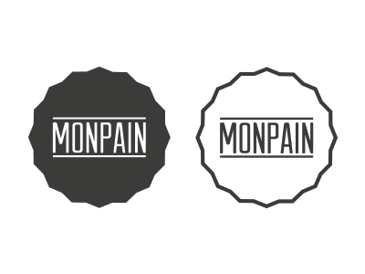 Monpain logo concept