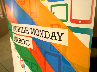 Mobile Monday Maroc branding design event maroc mobile
