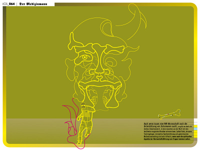 Medicine Man character culture frankfurt illustration manual manual illustration soccer