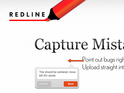 Redline, the Visual Bug Tracker Tool