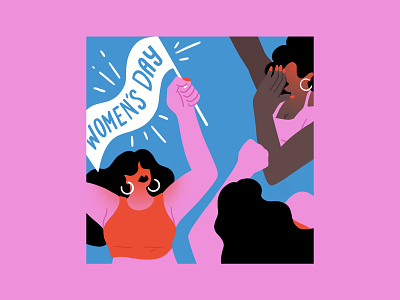 Happy International Women's day feminism feminist art illustration illustration art women women empowerment women illustration women in illustration womens day