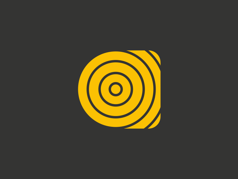 Logo animation for a Sound Company animation logo sound wave