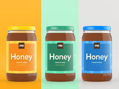 Honey Jar Mockup