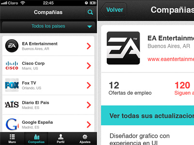 In progress Iphone App iphone app progress interface design