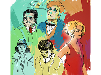 FANTASTIC BEASTS - doodles