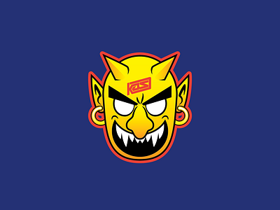 Mask 2 devil illustration mask vector