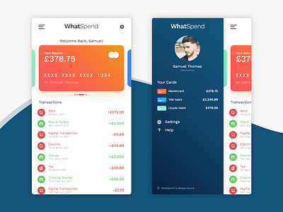 WhatSpend App Concept