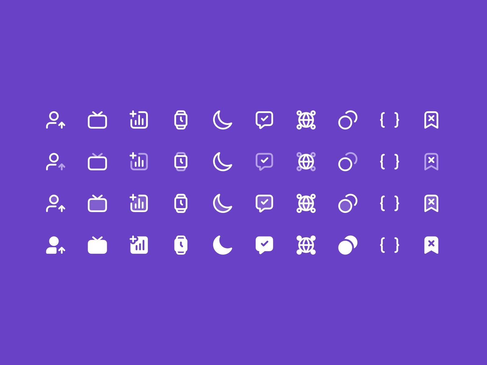 Ui icon by Julia H. Hague on Dribbble
