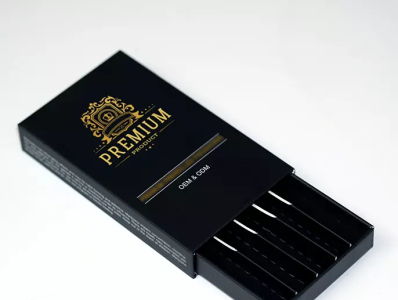 5 pack pre roll case branding graphic design