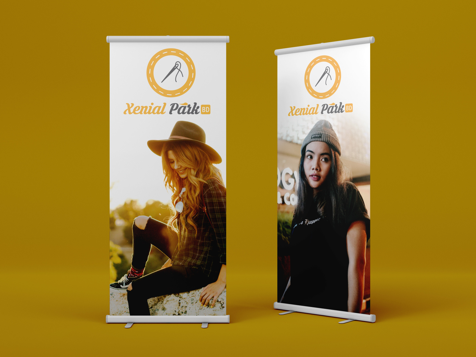 XENIAL PARK Brand logo Design by Shafayet Hossan Bayajid on Dribbble