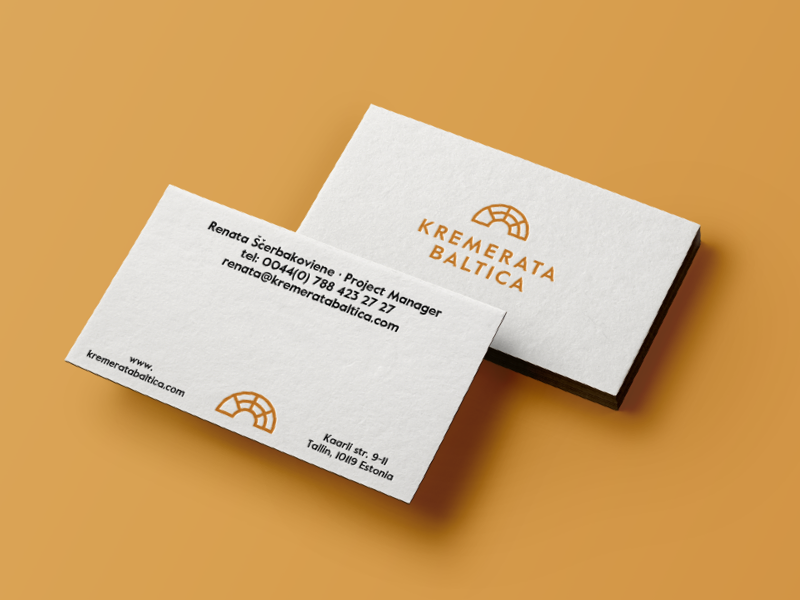 Kremerata Business Cards by WEDNESDAY on Dribbble