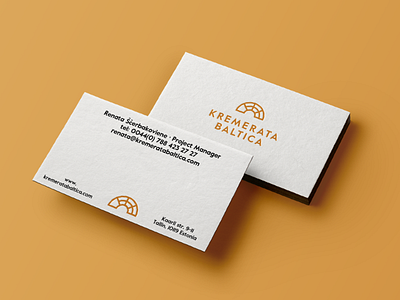 Kremerata Business Cards branding business card classic geometric identity kremerata baltica music print stationery