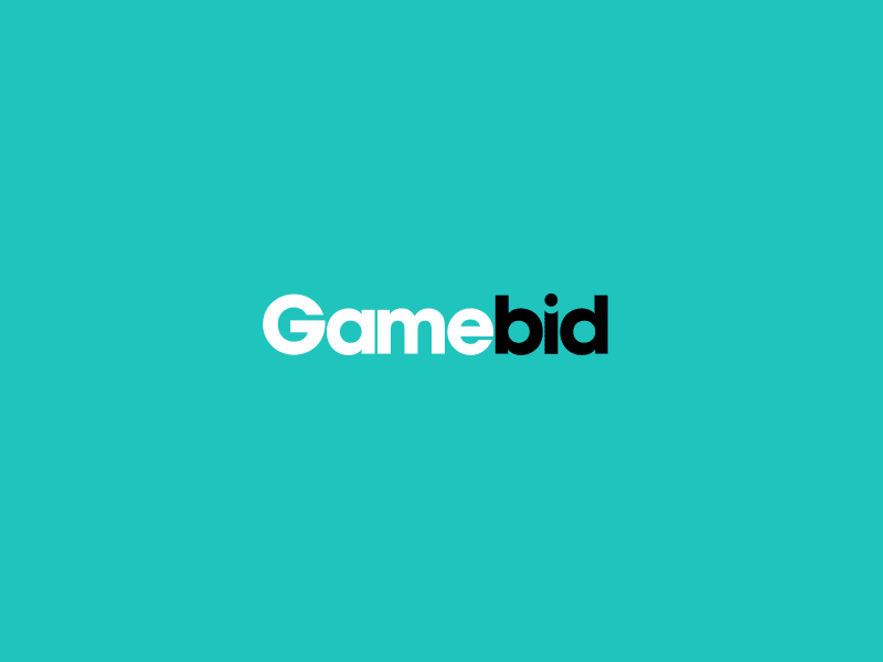 Gamebid Logo concept design animation game logo