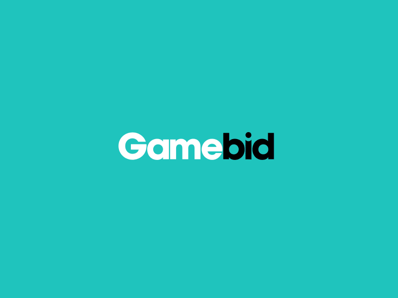 Gamebid Logo concept animation design game logo