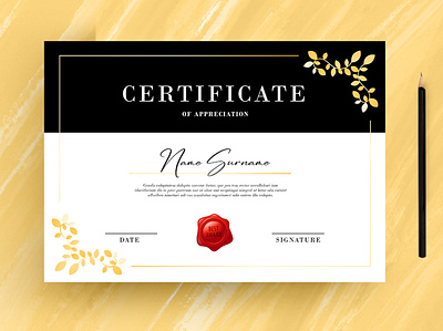 Certificate Design adobeillustrator gift certificate voucher graphic design