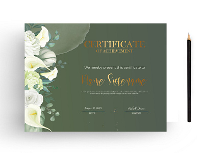 Certificate Design