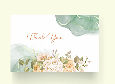 Thank you card graphic design handmadethankyoucardtemplate illustration invitationcardbackground invitationcarddesign photoshop savethedatecarddesign thankyoucard thankyoucardbackground thankyoucarddesigntemplate